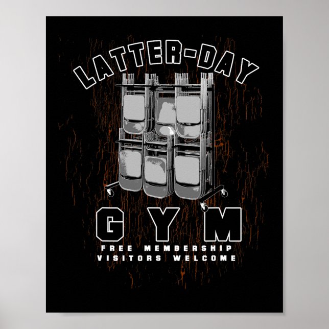 Lds Mormon Funny Manar Womens Boys Girls Missionar Poster (Framsidan)