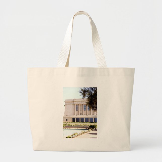 lds mormon mesa arizona tempel bild jumbo tygkasse (Framsidan)