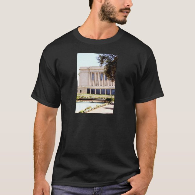 lds mormon mesa arizona tempel bild tröja (Framsida)