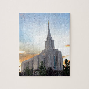 LDS mormon Oquirrh Mountain Utah tempel Pussel