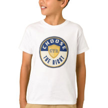LDS primär CTR Välj Höger Tshirt Bapstism