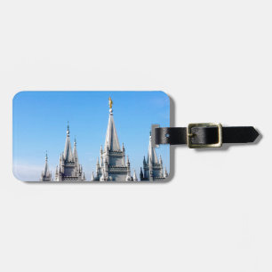 lds salt lake city tempel ängel moroni bagagebricka