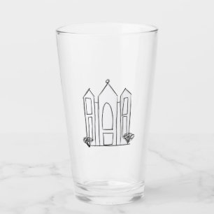 LDS Salt Lake City-templet modern mormon Glaskopp