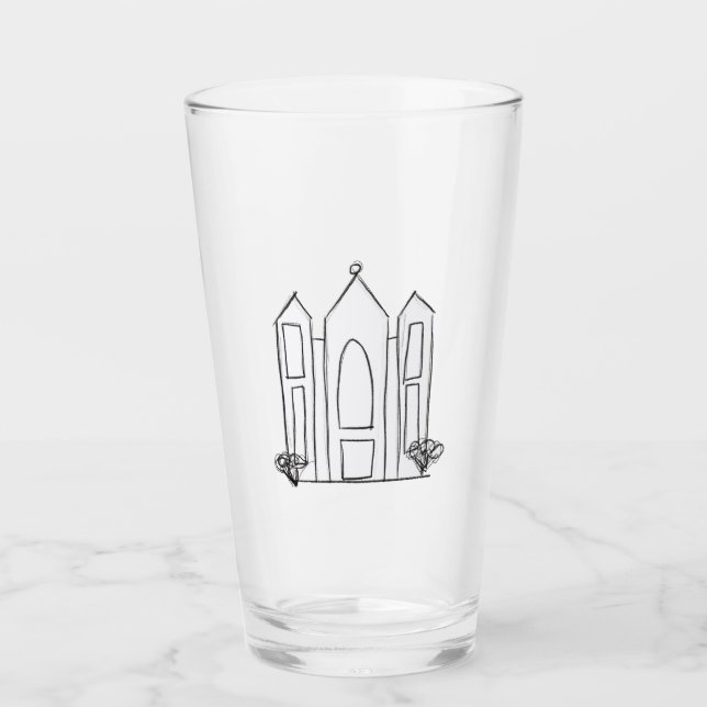 LDS Salt Lake City-templet modern mormon  Glaskopp (Framsida)