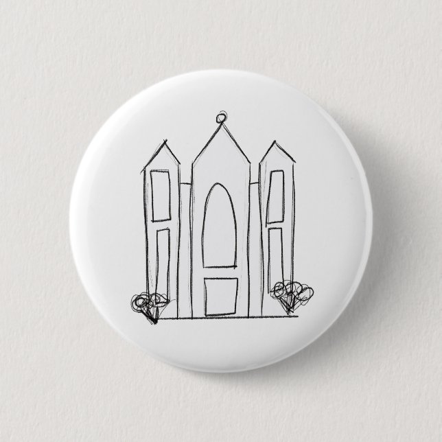 LDS Salt Lake City-templet modern mormon  Knapp (Framsida)