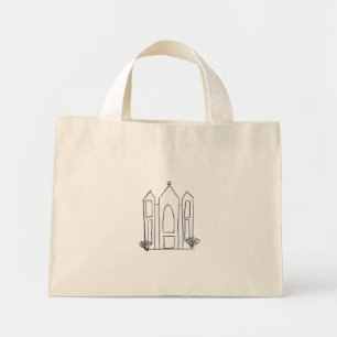 LDS Salt Lake City-templet modern mormon Mini Tygkasse