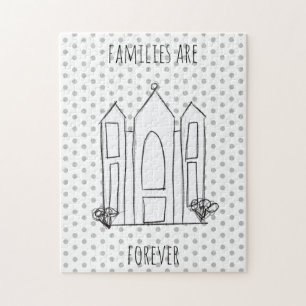 LDS Salt Lake City-templet modern mormon Pussel