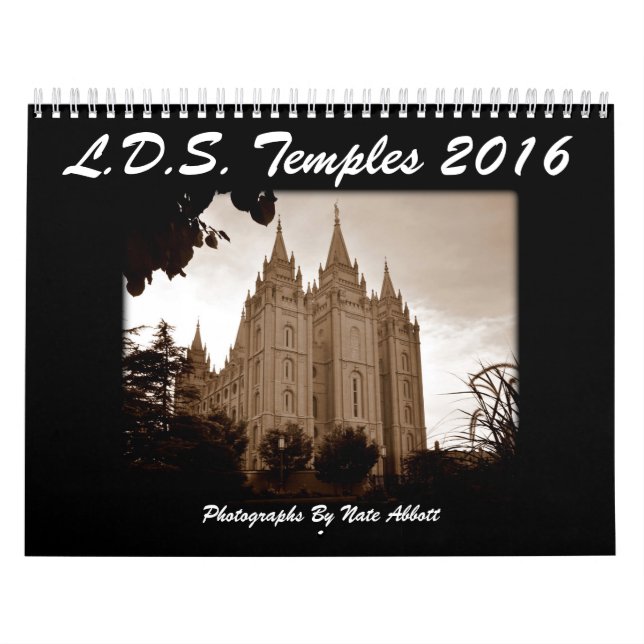 LDS-tempel 2016 Kalender (Omslag)