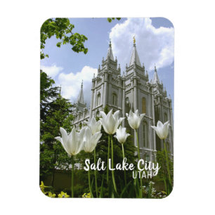 LDS Temple, Salt Sjö City, Utah Magnet