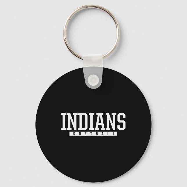 Ldwin Indians Softboll HS  Nyckelring (Framsida)
