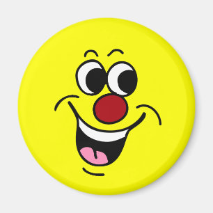 Le ansikte Grumpey Magnet