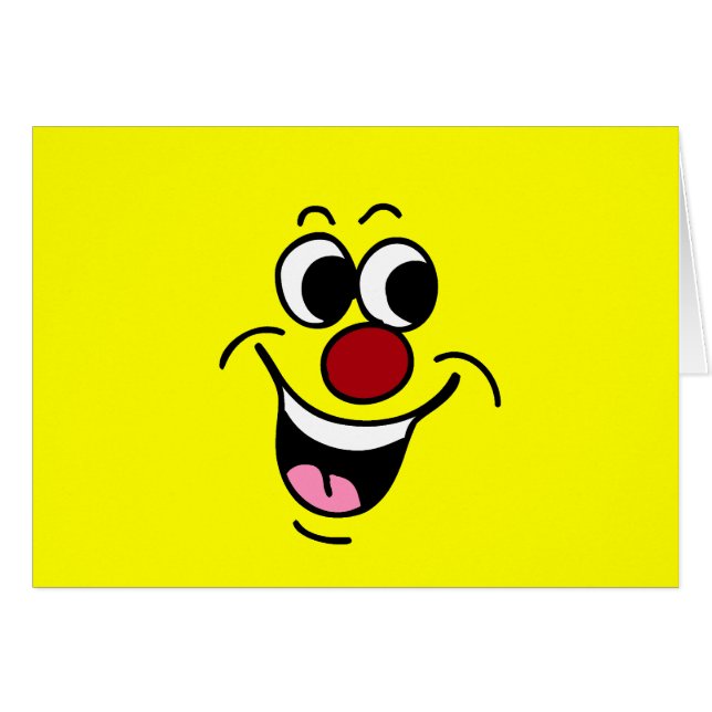 Le ansikte Grumpey OBS Kort (Framsidan Horizontal)