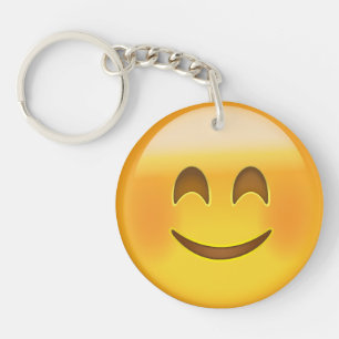 Le ansikte med att le ögon Emoji