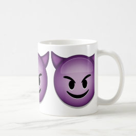 Le ansikte med Horns Emoji Kaffemugg