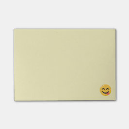 Le ansikte med tungan Emoji Post-it Block