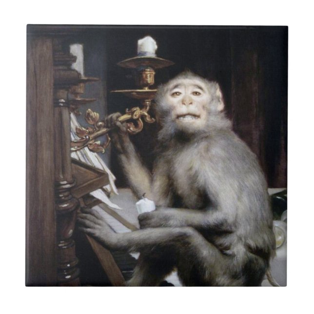 Le apan kakelplatta (Framsidan)