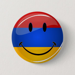 Le armenisk flagga knapp
