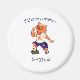  Le Badge de la Créativité Éclatante Magnet