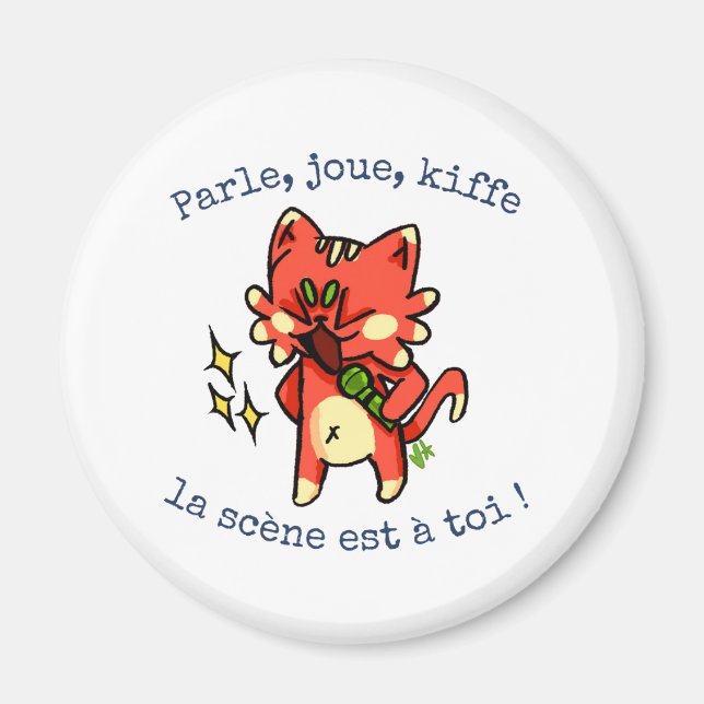 Le Badge de la Liberté d'Expression Magnet (Framsidan)