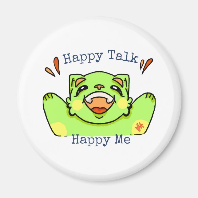 Le Badge de la Positivité - Pins Magnet (Framsidan)