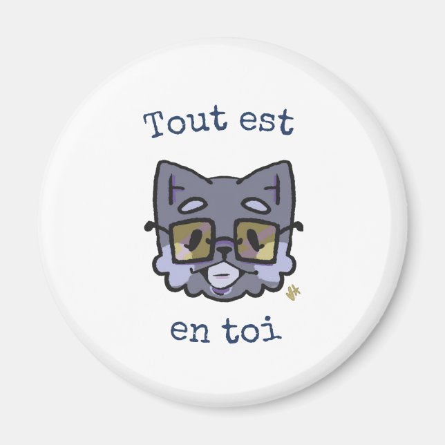  Le Badge de l'Auto-Découverte Magnet (Framsidan)