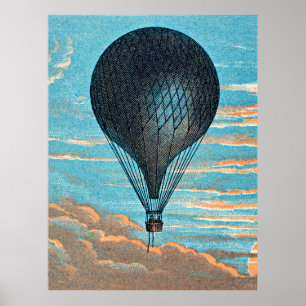 Le Ballon från E. Pichot Poster