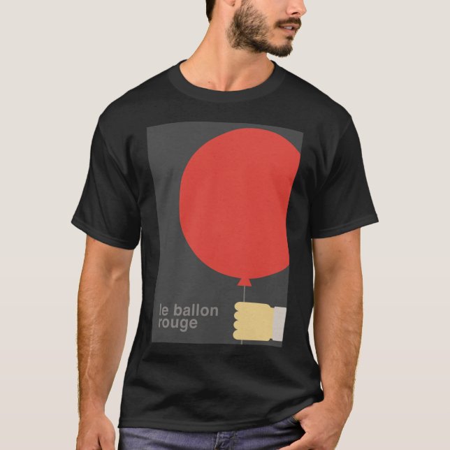 Le Ballon Rouge (Röda ballongen) Classic T-Shirt (Framsida)