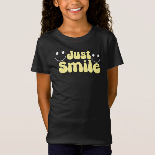 Le bara le, positiv grafisk design t shirt