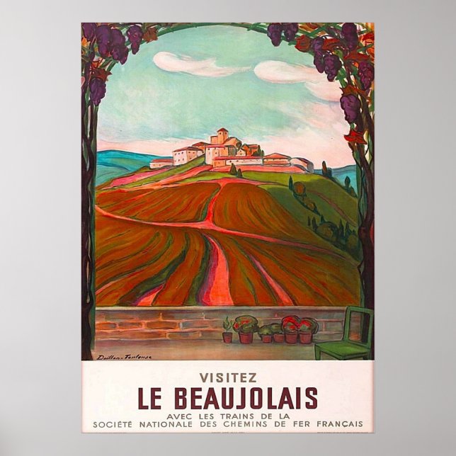 LE BEAUJOLAIS POSTER (Framsidan)