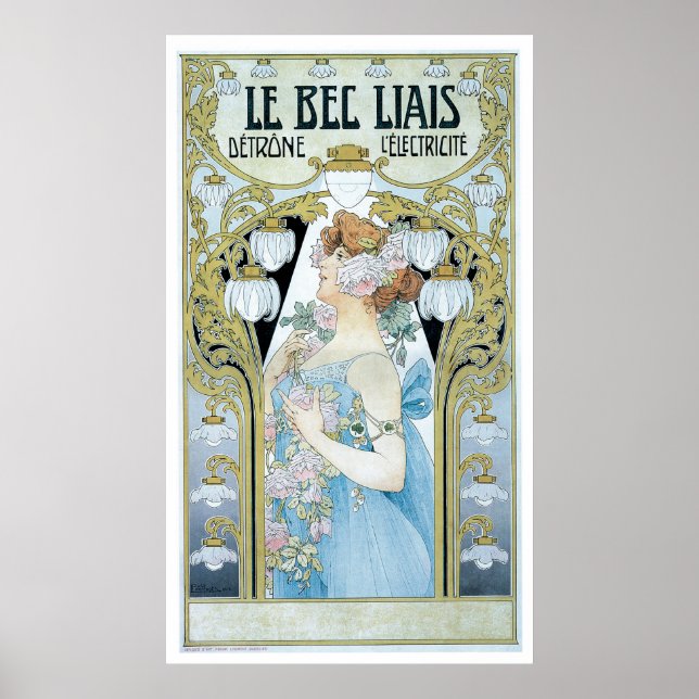 Le Bec Liais Dethrone l'Ectricite Poster (Framsidan)