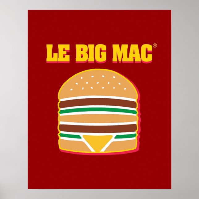 Le Big Mac Poster (Framsidan)