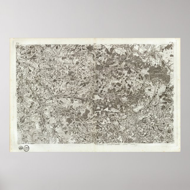 Le Blanc, Chateauroux, Montmorillon Poster (Framsidan)