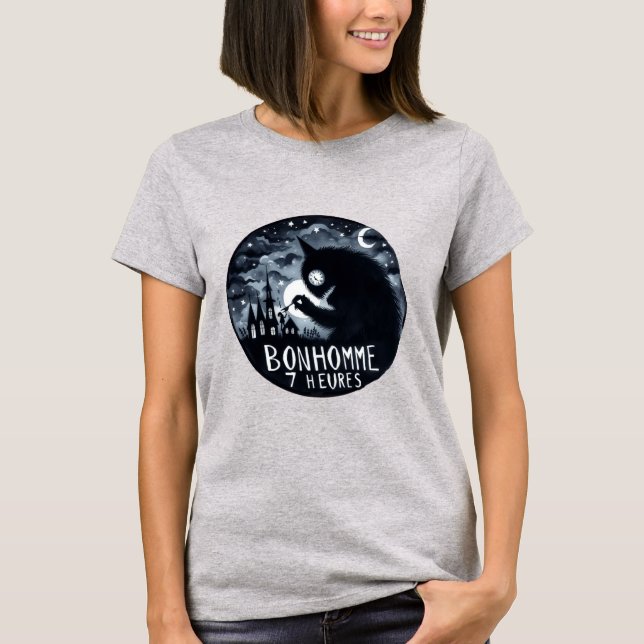 Le Bonhomme 7 Heures T Shirt (Framsida)