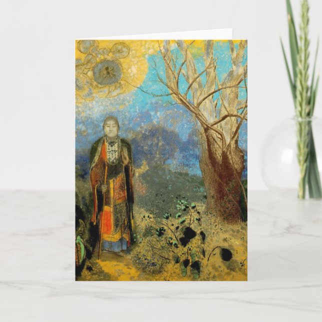 Le Bouddha (Buddhaen) Kort (Framsida)