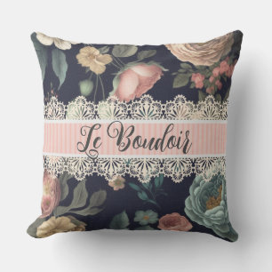 Le Boudoir Vintage Snöre och Fabric Kudde