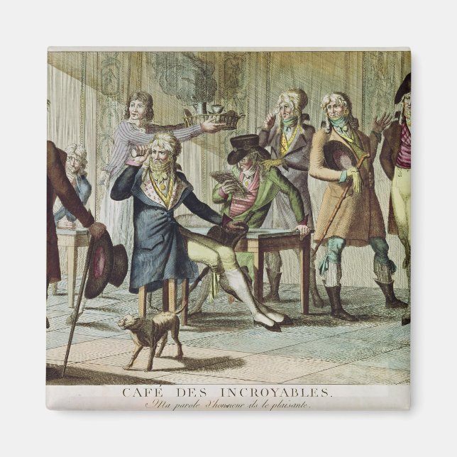 Le Cafe des Incroyables, 1797 Magnet (Framsidan)