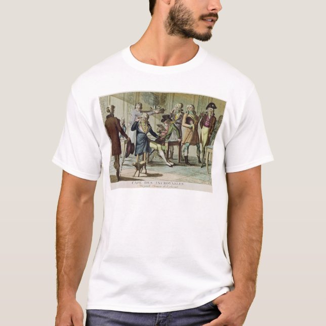 Le Cafe des Incroyables, 1797 T-shirt (Framsida)