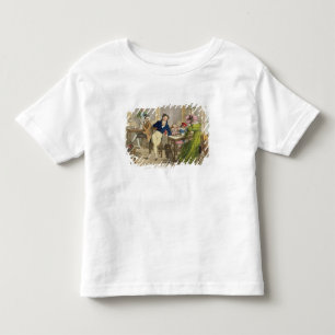 Le Cafe, pub. vid Rodwell och Martin 1820 (färg T-shirt