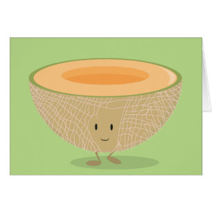 Le cantaloupen hälsningskort