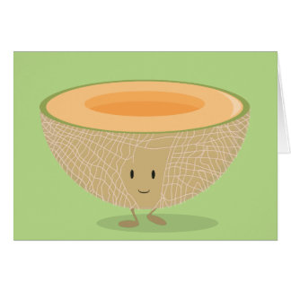 Le cantaloupen hälsningskort