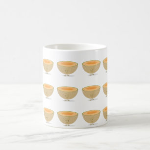 Le cantaloupen kaffemugg