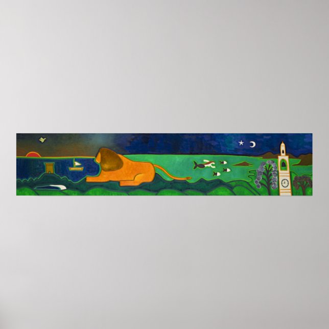 Le Cap de Roccapina et son Lejon 2014 Poster (Framsidan)