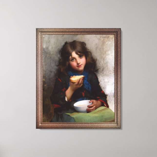 Le Casse-Croûte av Léon-Jean-Basile Perrault Canvastryck (Framsida)