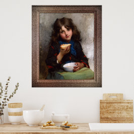 Le Casse-Croûte av Léon-Jean-Basile Perrault Poster