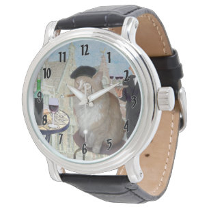 Le Cat du Cafe Armbandsur