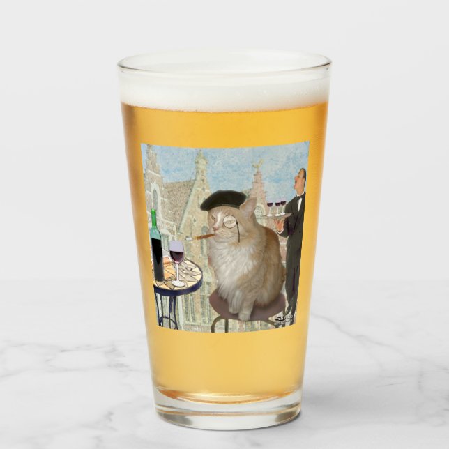 Le Cat du Cafe Glaskopp (Framsida fylld)