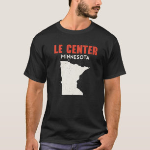Le Center Minnesota USA State America Travel Minne T Shirt