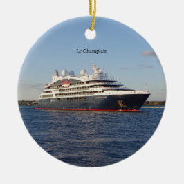 Le Chamblank prydent Julgransprydnad Keramik