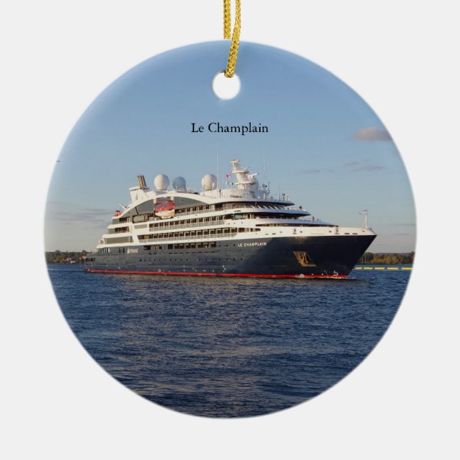 Le Chamblank prydent Julgransprydnad Keramik (Framsidan)