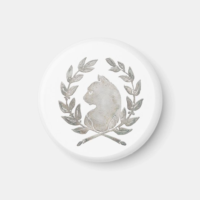 Le Chat d'Argent Cameo Magnet | Pa (Framsidan)